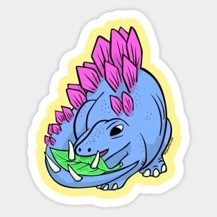 Cutiesaurs: Stegosaurus Sticker